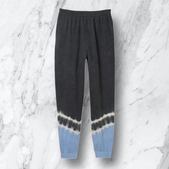 Victoria's Secret PINK Gray High Waist Campus Jogger Tie Dye NWT Medium - Picture 8 of 8